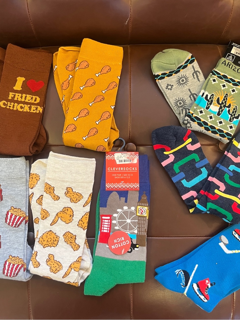 8 Pairs of Silly Socks
